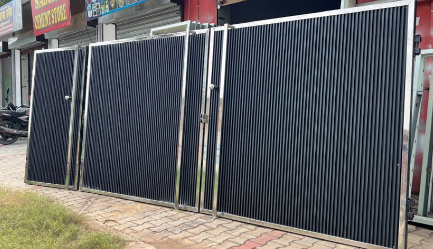 Aluminium Profile Gate Installation